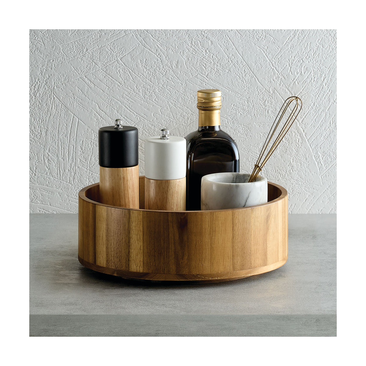 iDesign – Acacia Lazy Susan 27 cm – 40056 – detail view 19