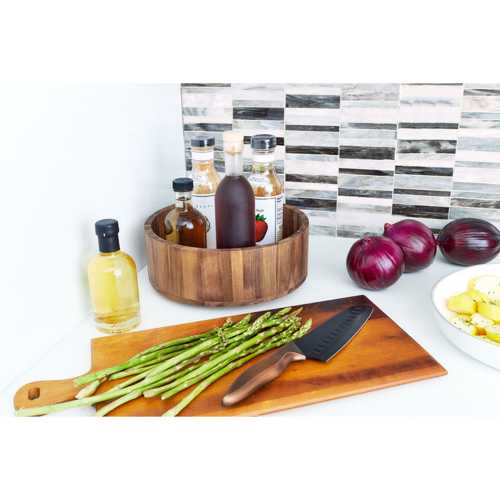 iDesign – Acacia Lazy Susan 27 cm – 40056 – detail view 23