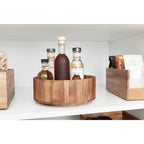 iDesign – Acacia Lazy Susan 27 cm – 40056 – detail view 25