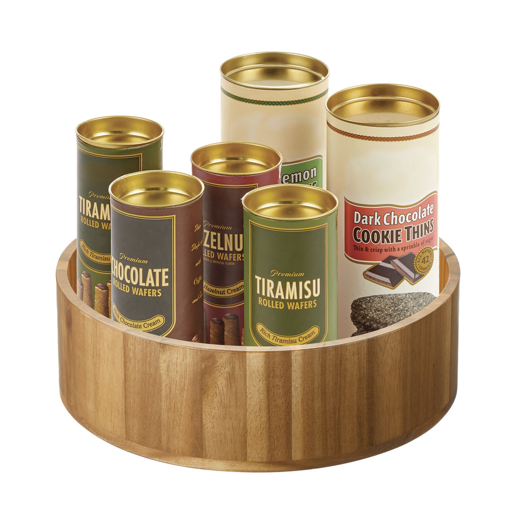iDesign – Acacia Lazy Susan 27 cm – 40056 – detail view 6