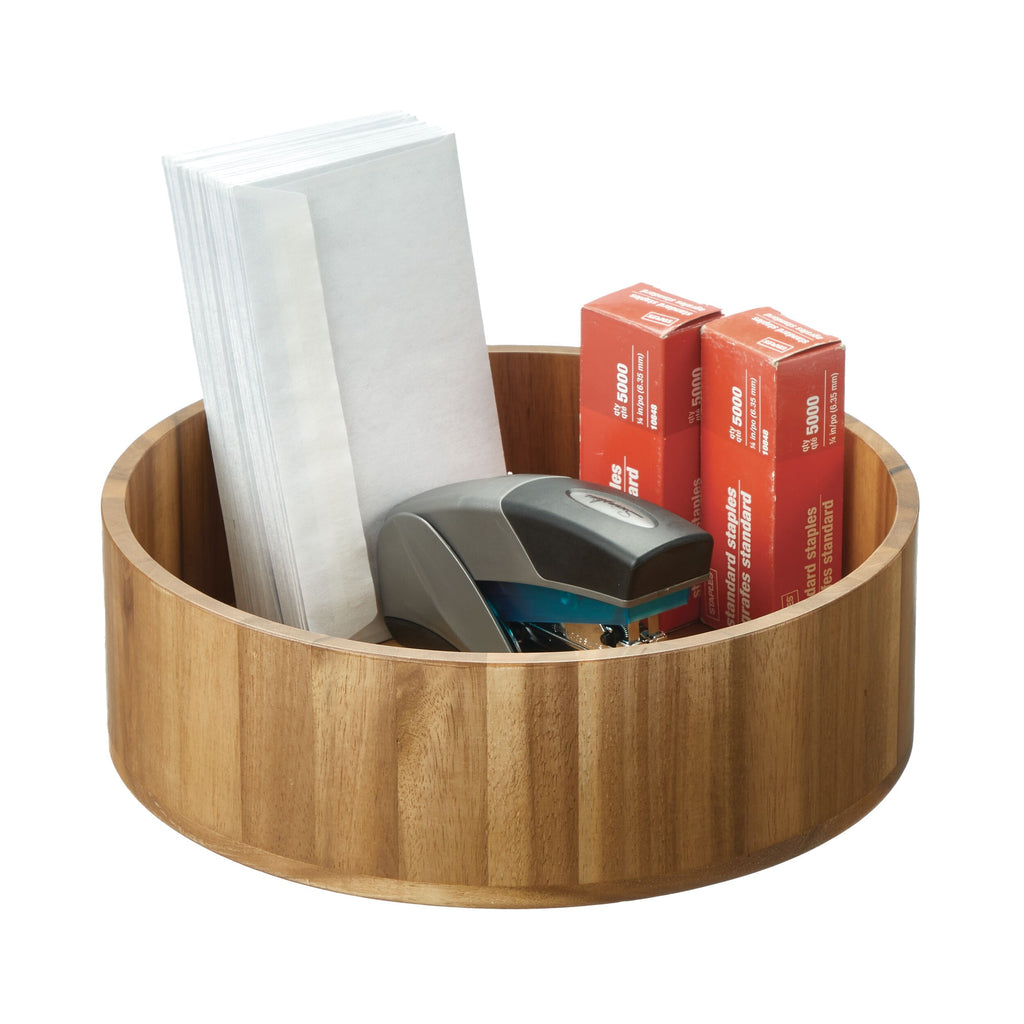 iDesign – Acacia Lazy Susan 27 cm – 40056 – detail view 7