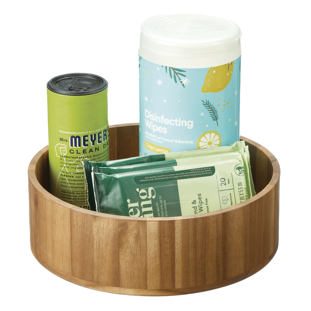 iDesign – Acacia Lazy Susan 27 cm – 40056 – detail view 8