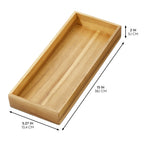 iDesign – Acacia drawer organizer 38x15x5 – 40265 – detail view 2