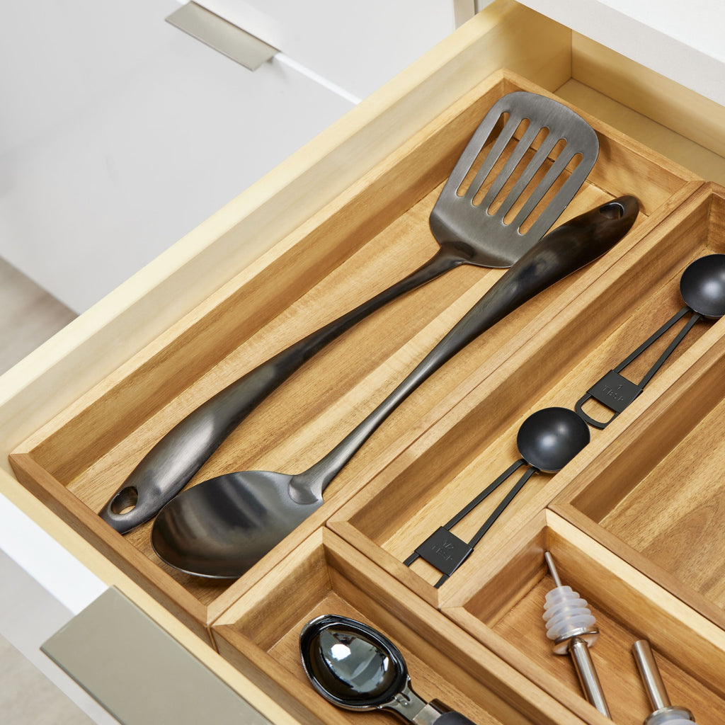 iDesign – Acacia drawer organizer 38x15x5 – 40265 – detail view 10