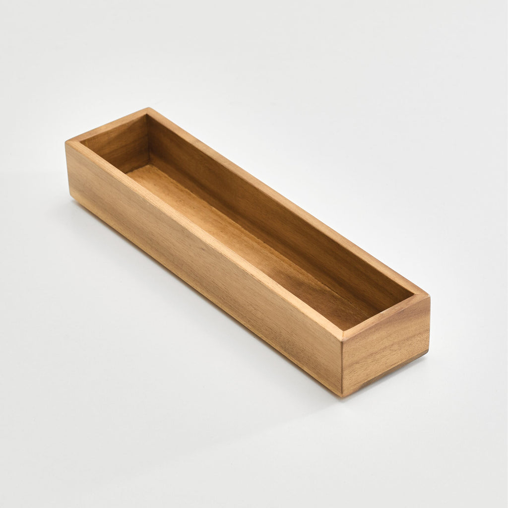 iDesign – Acacia drawer organizer 30.5x7.5x5 – 40271 – detail view 10