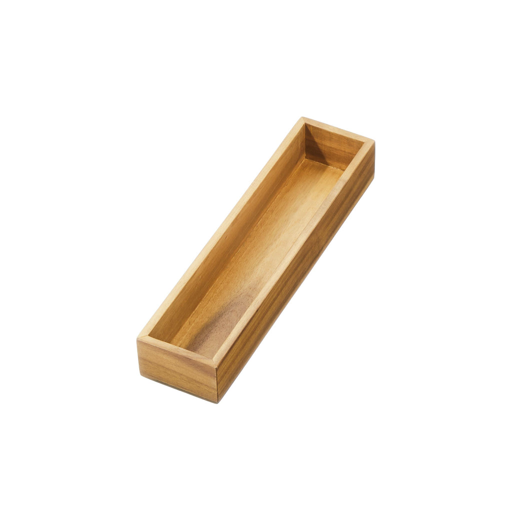 iDesign – Acacia drawer organizer 30.5x7.5x5 – 40271