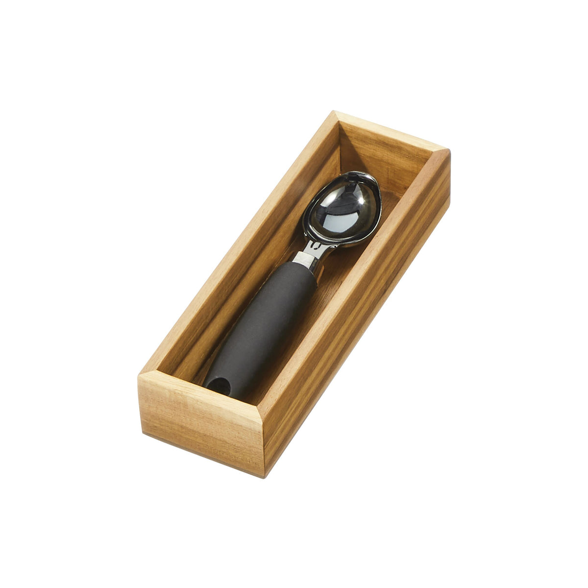 iDesign – Acacia drawer organizer 23x7.5x5 – 40272 – detail view 3