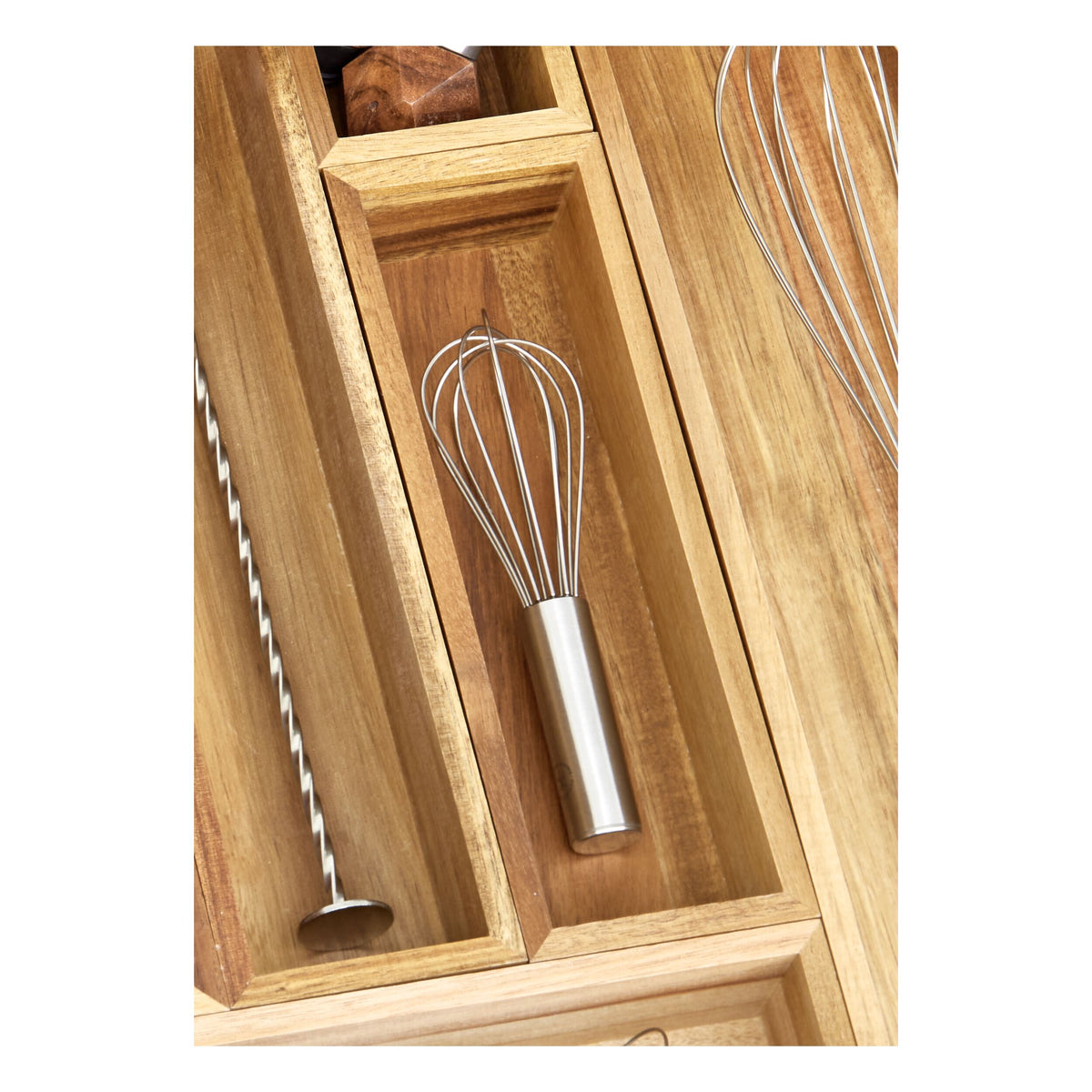 iDesign – Acacia drawer organizer 23x7.5x5 – 40272 – detail view 13