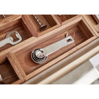 iDesign – Acacia drawer organizer 23x7.5x5 – 40272 – detail view 14
