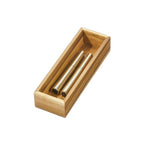 iDesign – Acacia drawer organizer 23x7.5x5 – 40272 – detail view 7
