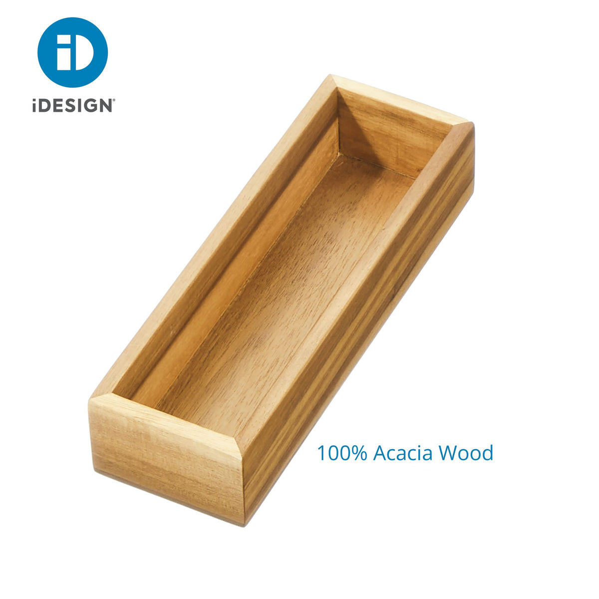 iDesign – Acacia drawer organizer 23x7.5x5 – 40272 – detail view 8