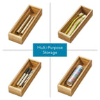 iDesign – Acacia drawer organizer 23x7.5x5 – 40272 – detail view 9