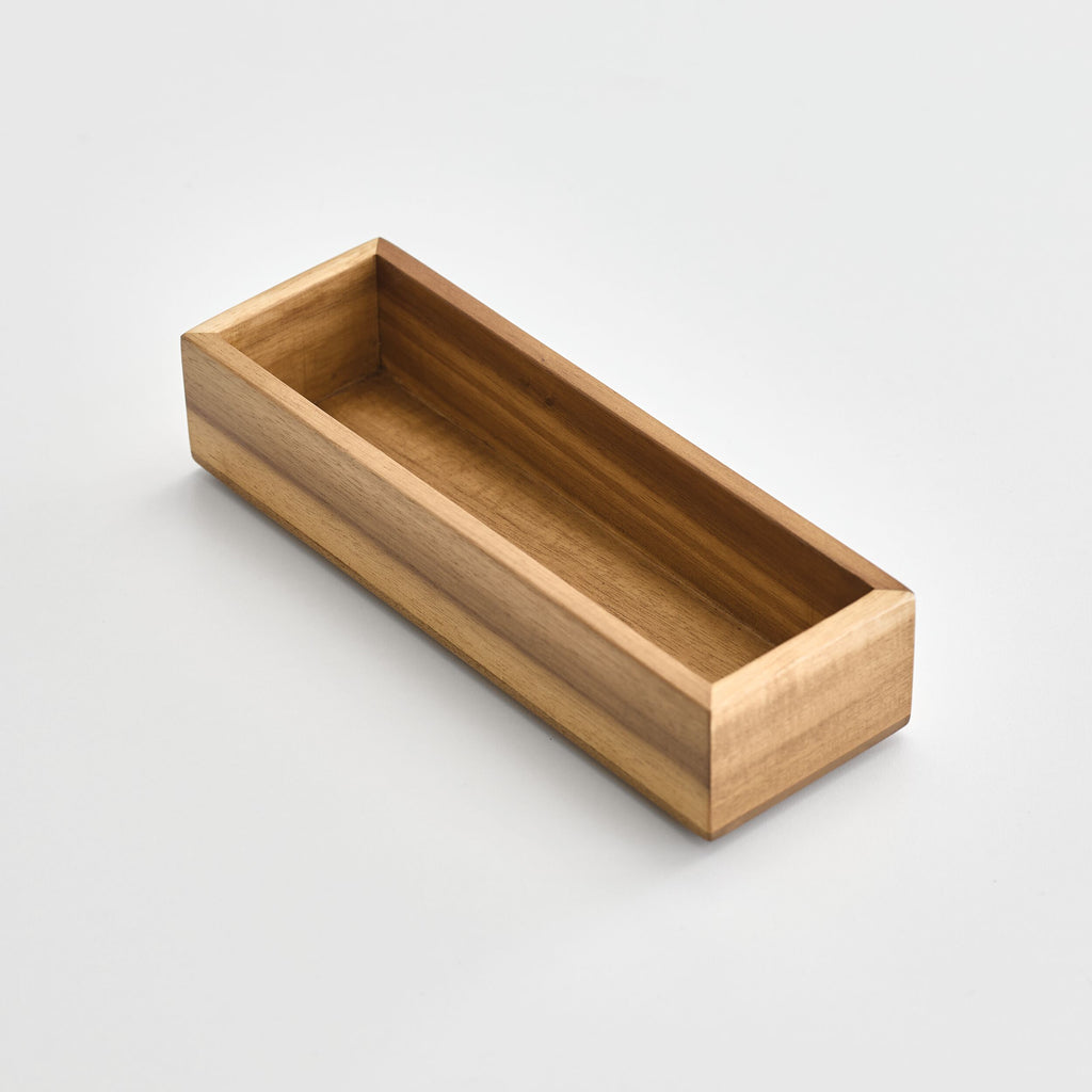iDesign – Acacia drawer organizer 23x7.5x5 – 40272 – detail view 10
