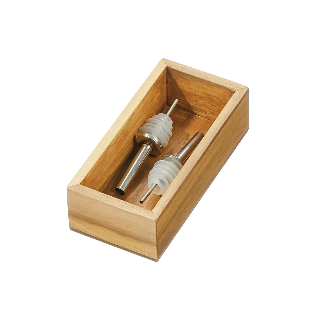 iDesign – Acacia drawer organizer 15x7.5x5 – 40273 – detail view 3