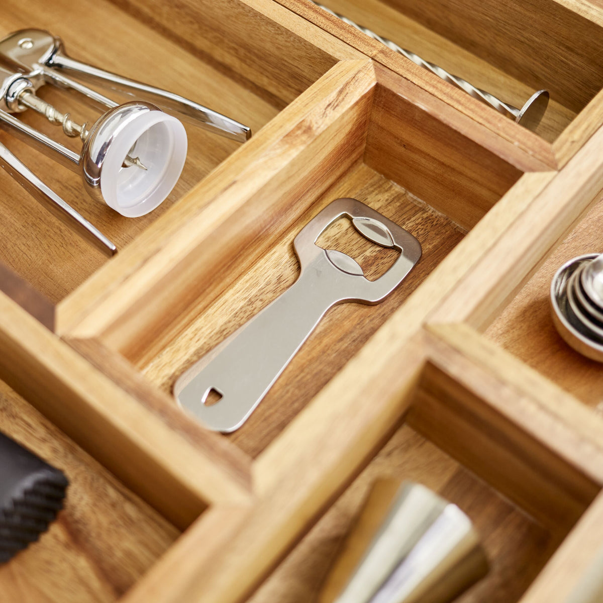 iDesign – Acacia drawer organizer 15x7.5x5 – 40273 – detail view 13