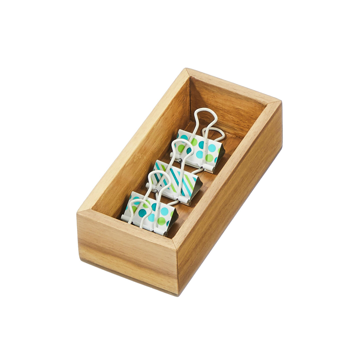 iDesign – Acacia drawer organizer 15x7.5x5 – 40273 – detail view 5