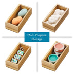iDesign – Acacia drawer organizer 15x7.5x5 – 40273 – detail view 9