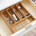 iDesign – Acacia pull-out drawer organizer – 40274 – detail view 16