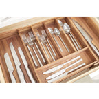 iDesign – Acacia pull-out drawer organizer – 40274 – detail view 17