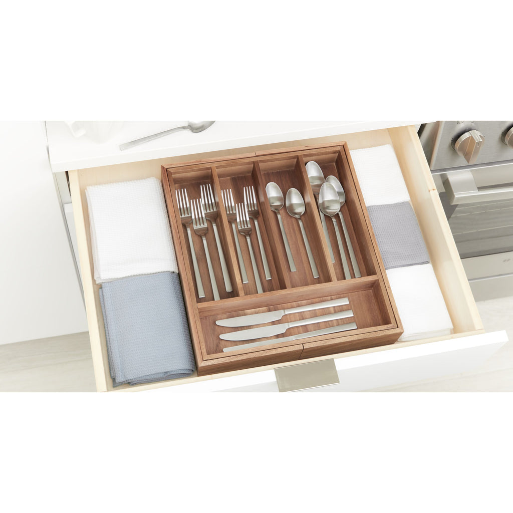 iDesign – Acacia pull-out drawer organizer – 40274 – detail view 22