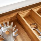 iDesign – Acacia pull-out drawer organizer – 40274 – detail view 24