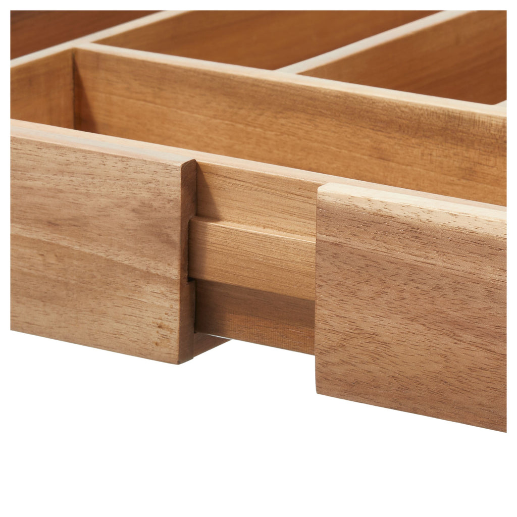 iDesign – Acacia pull-out drawer organizer – 40274 – detail view 9