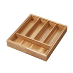 iDesign – Acacia pull-out drawer organizer – 40274