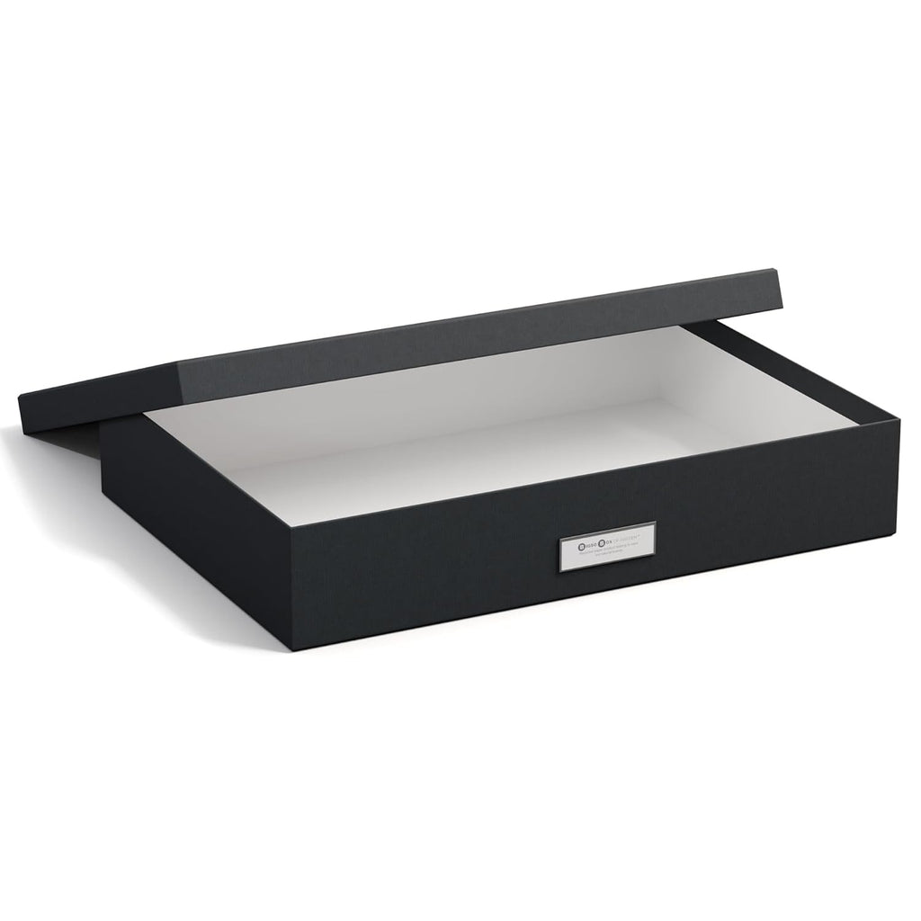 Bigso Box of Sweden – SVERKER – document box A3 – grey 456 – detail view 2