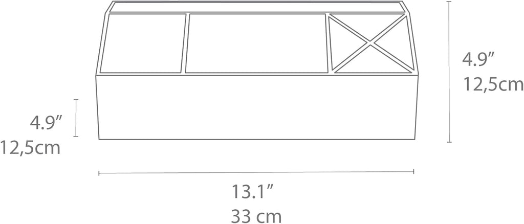 Bigso Box of Sweden – ELISA – desk organizer – sienna – detail view 4