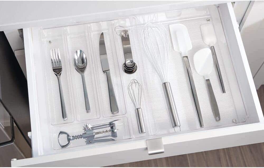 iDesign – Expandable drawer organizer 6 compartments – – detail view 3
