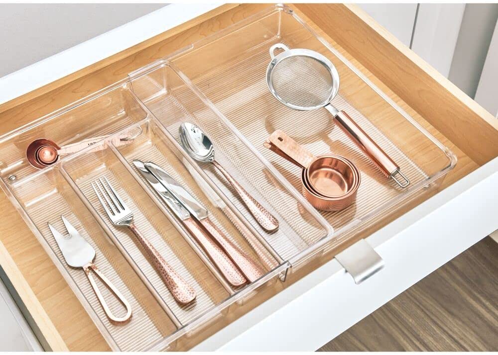 iDesign – Expandable drawer organizer 6 compartments – – detail view 4