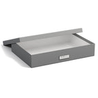 Bigso Box of Sweden – SVERKER – document box A3 – grey 541 – detail view 2