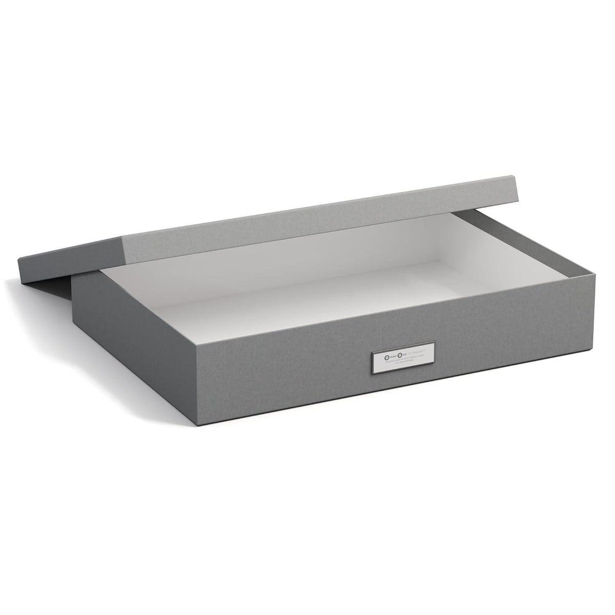 Bigso Box of Sweden – SVERKER – document box A3 – grey 541 – detail view 2