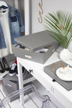 Bigso Box of Sweden – JAKOB – box with 12 – grey – detail view 7