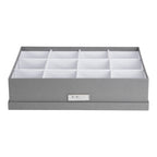 Bigso Box of Sweden – JAKOB – box with 12 – grey – detail view 2