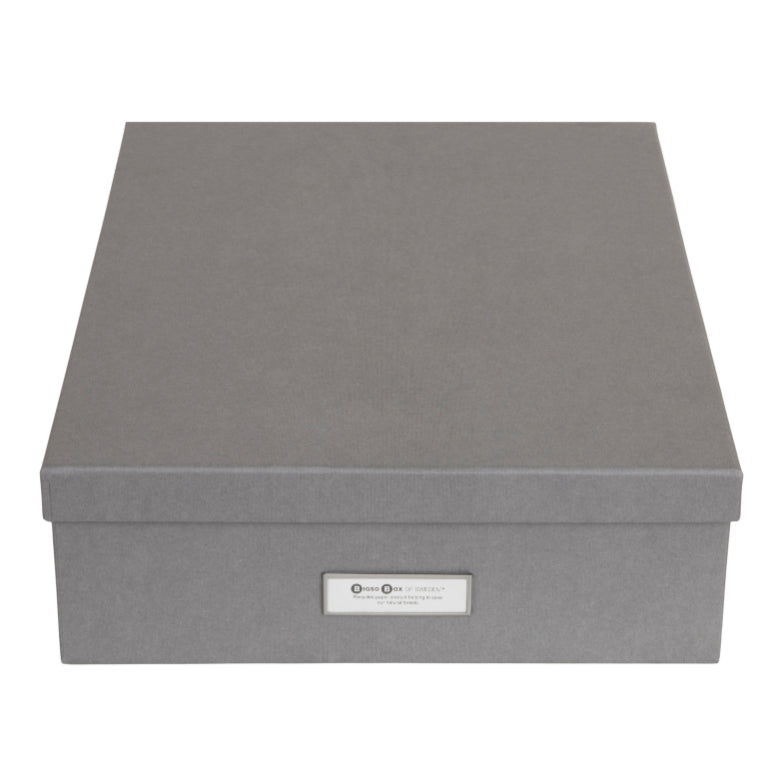 Bigso Box of Sweden – JAKOB – box with 12 – grey – detail view 5