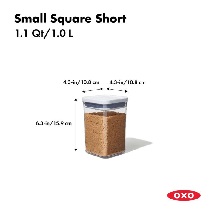 OXO – POP Good Grips Container 1.0 L – small square – detail view 2
