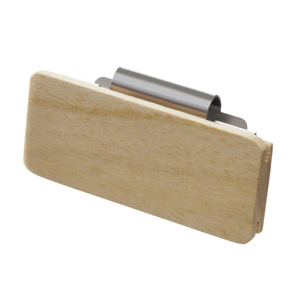 iDesign – Clip for basket (pack of 3 pcs) wood natural –