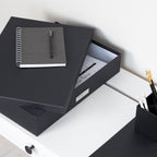 Bigso Box of Sweden – SVERKER – document box A3 – grey 456 – detail view 4