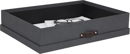 Bigso Box of Sweden – SVERKER – document box A3 – black – detail view 2