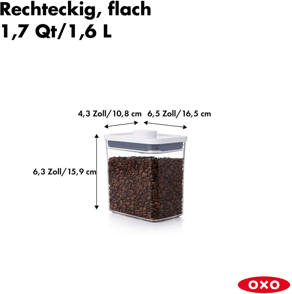 OXO – POP Good Grips Container 1.6 L – rectangle – airtight – detail view 2