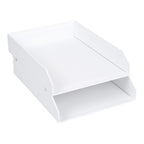 Bigso Box of Sweden – HAKAN – desktop document tray – white – detail view 3