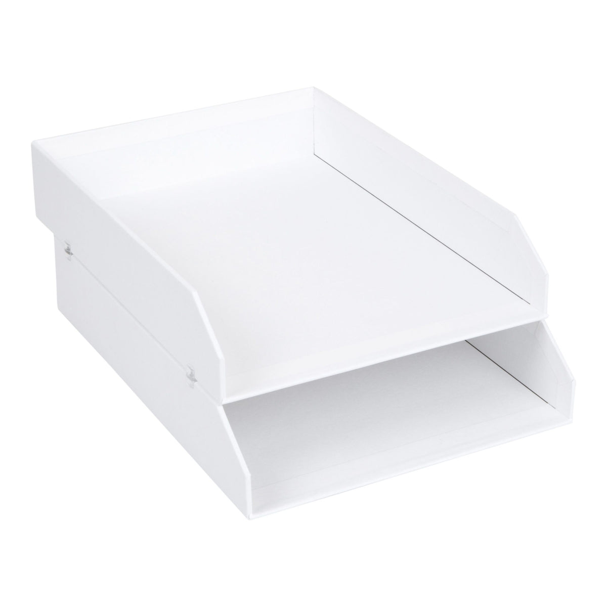Bigso Box of Sweden – HAKAN – desktop document tray – white – detail view 3