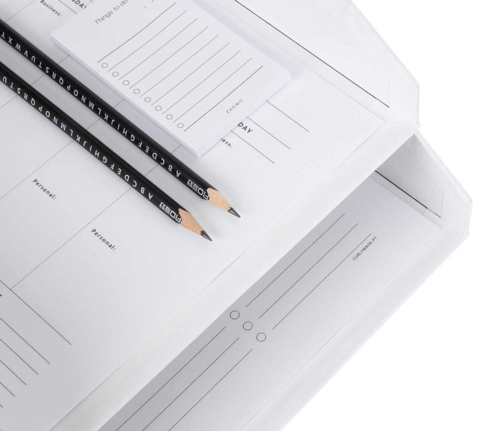 Bigso Box of Sweden – HAKAN – desktop document tray – white – detail view 5