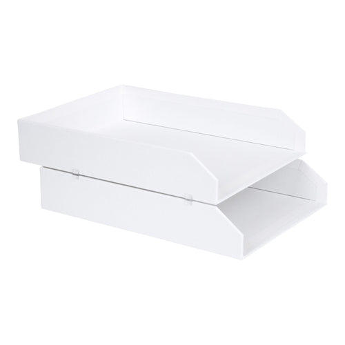 Bigso Box of Sweden – HAKAN – desktop document tray – white