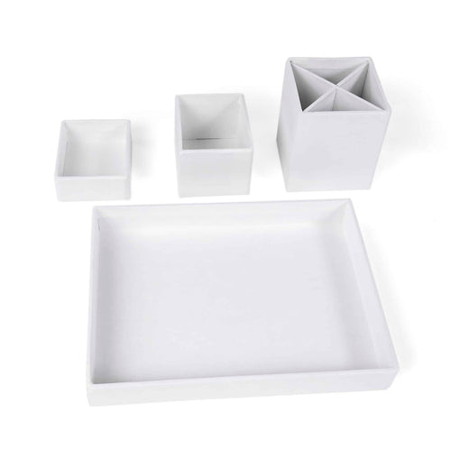 Bigso Box of Sweden – LENA – desk organizer – white – detail view 2