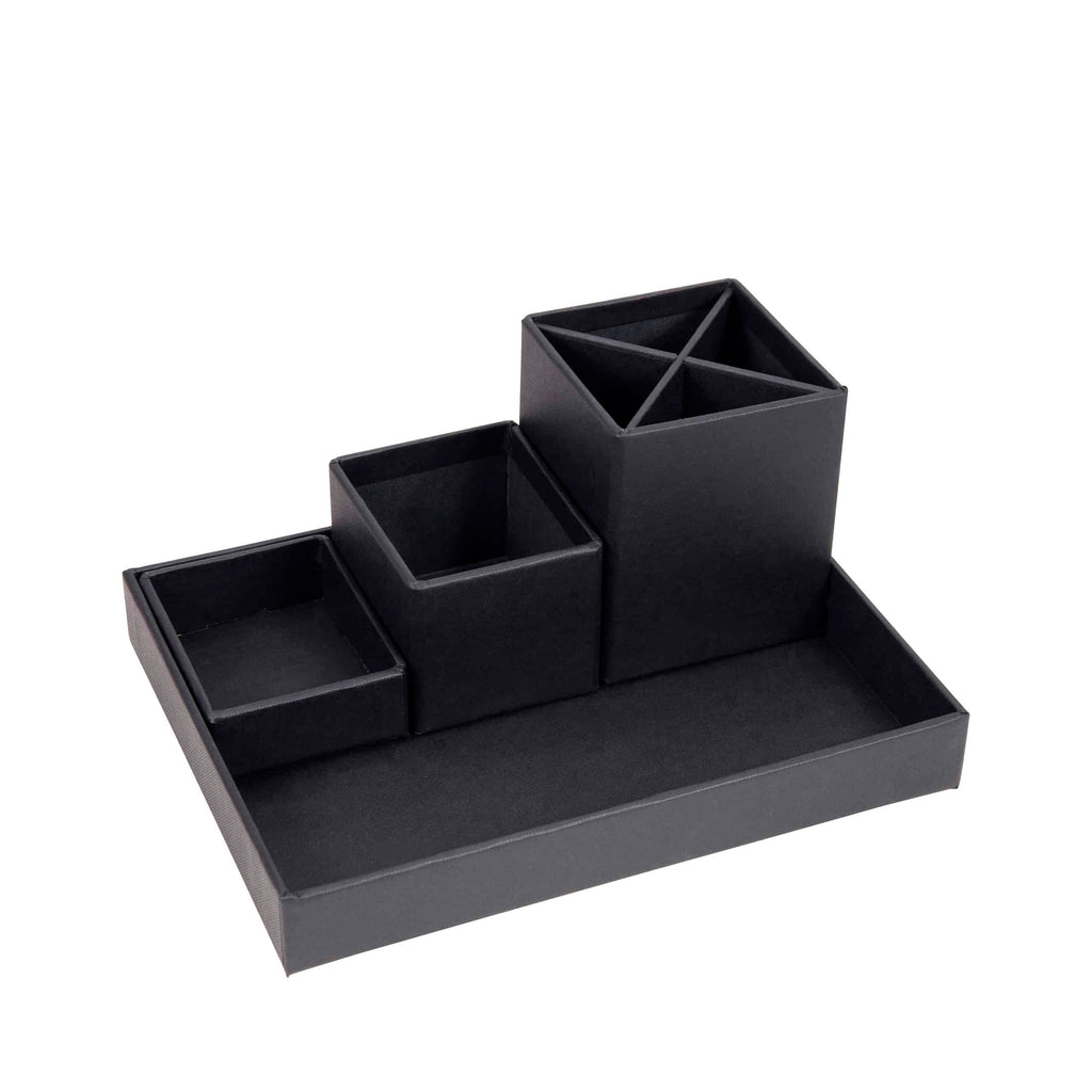 Bigso Box of Sweden – LENA – desk organizer – dark grey