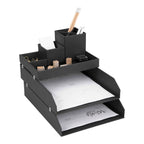 Bigso Box of Sweden – LENA – desk organizer – dark grey – detail view 3