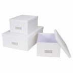 Bigso Box of Sweden – INGE – Set of 3 boxes – white – detail view 4