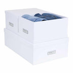 Bigso Box of Sweden – INGE – Set of 3 boxes – white – detail view 5